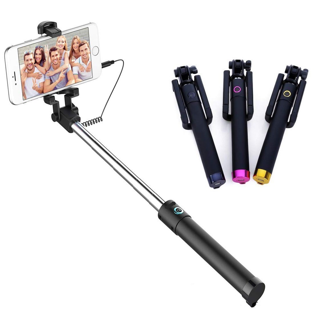 Third Generation Selfie Stick Extendable And Foldable Selfie Monopod