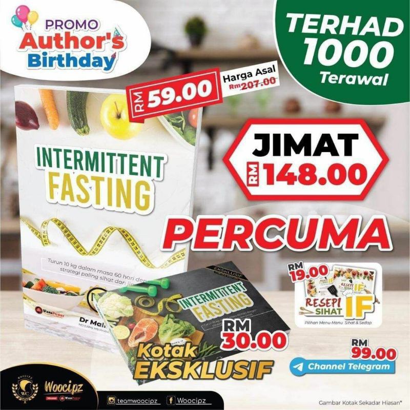 INTERMITTENT FASTING BOOK - Buku Manual Diet Kurus 