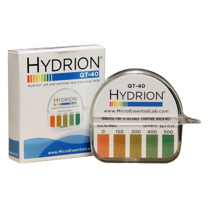 Micro Essential Hydrion QT40 Quaternary Test (QT40) Shopee Malaysia