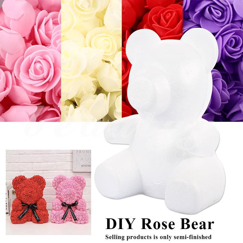 diy rose bear