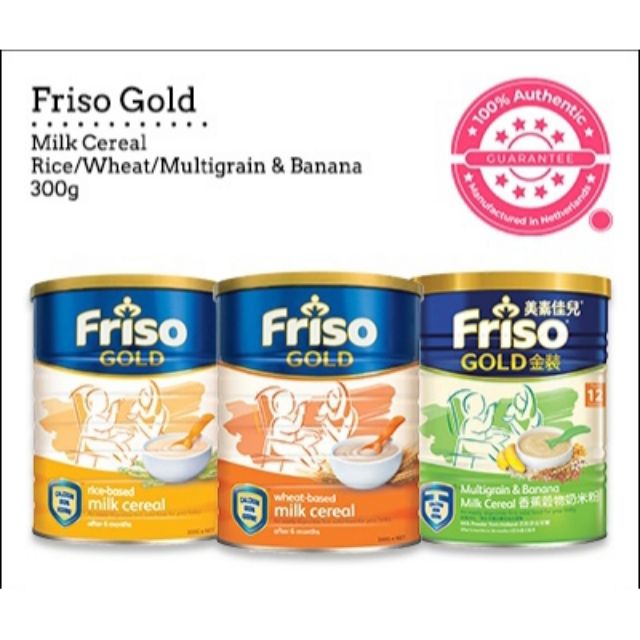 friso milk cereal