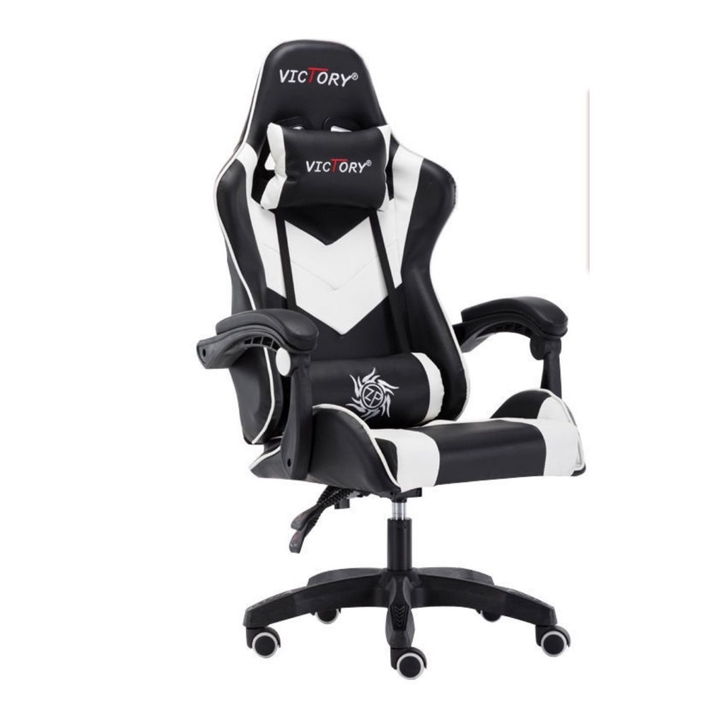 Gaming Chair Computer Racing Chair Ergonomic Backrest Height Adjustment Massage Pillow Footrest recliner Swivel