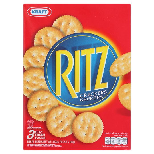 KRAFT RITZ CRACKERS 3 PACKS X 100GRMS | Shopee Malaysia