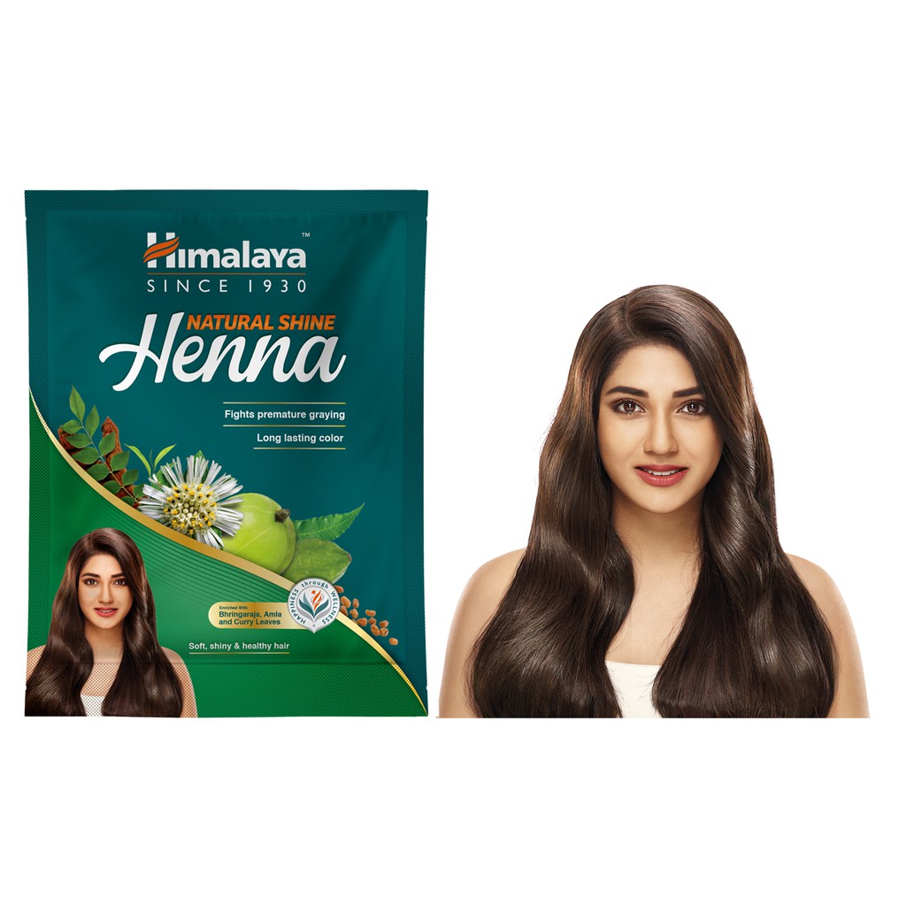 HIMALAYA Natural Shine Henna 25g, 50g (Hair Dye) | Shopee Malaysia