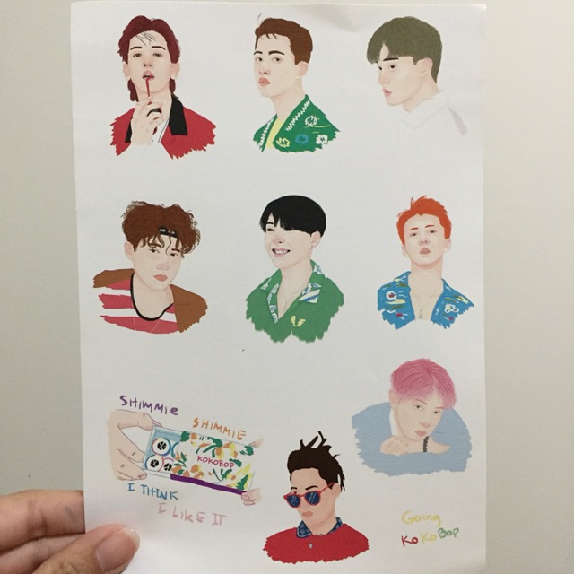 (Unofficial) Exo Sticker | Shopee Malaysia