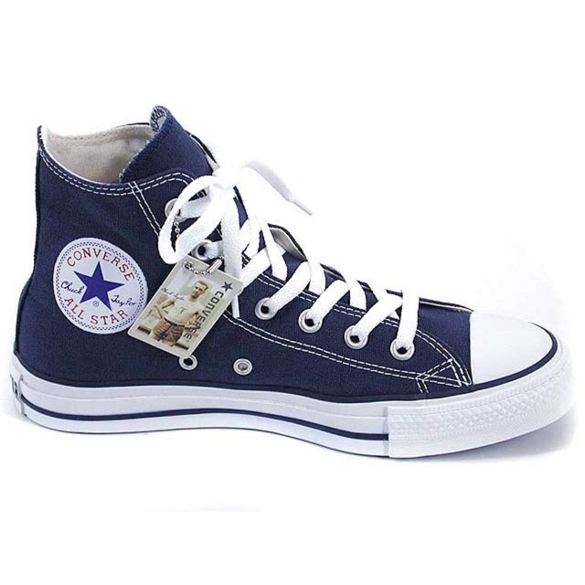 converse blue high cut