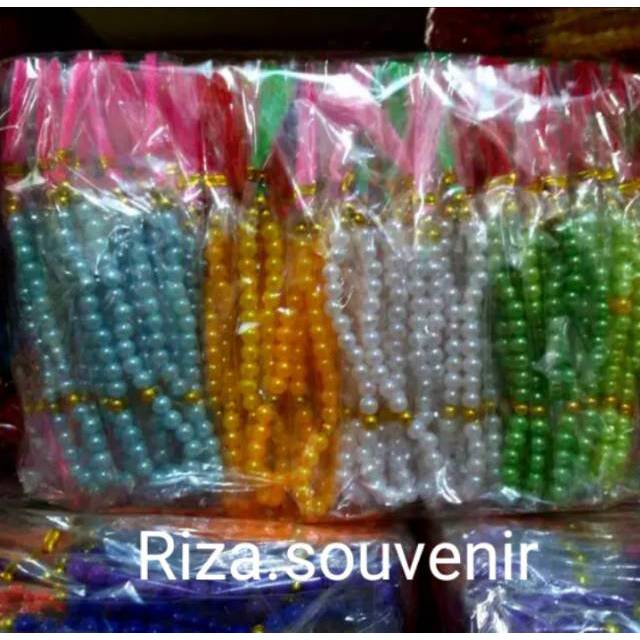 Multi Versatile Souvenir MINI MUTIARA TASBIH (1PAK Contents 100PCS) Reliable - Image 4