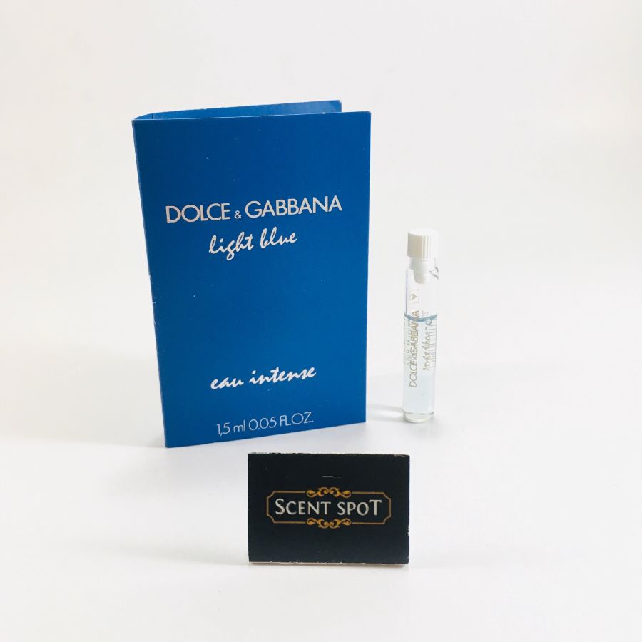 dolce gabbana light blue intense tester