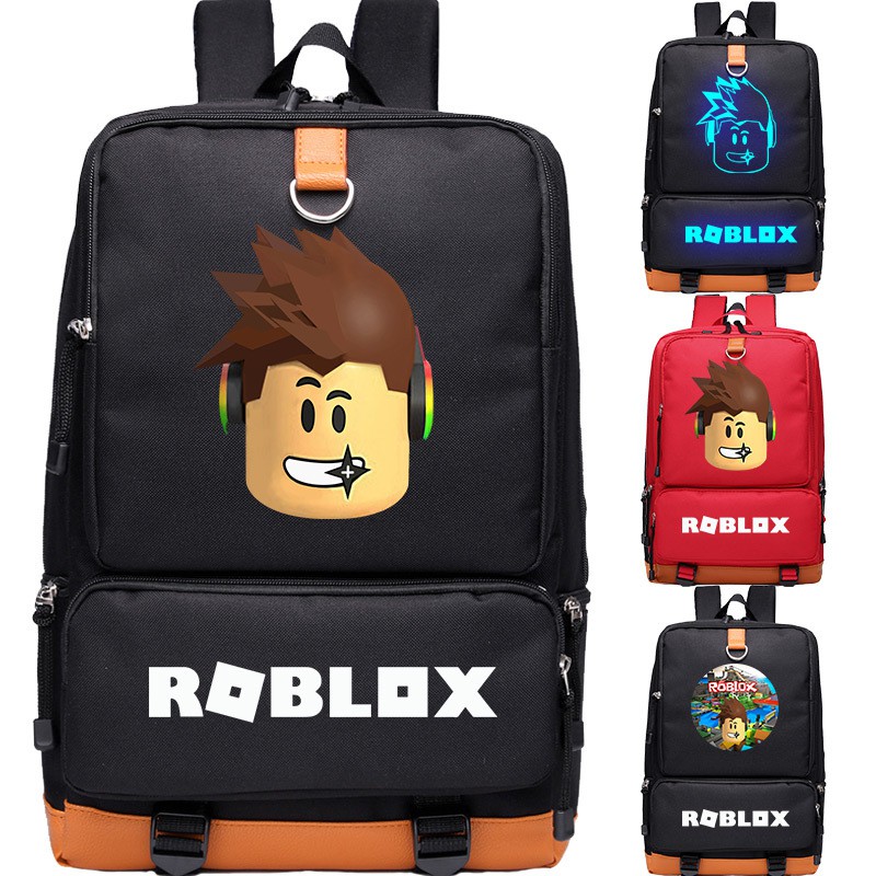 Luminous Roblox Backpack Game Peripheral Backpack Men And Women - roblox game peripheral backpack star bag backpack shopee malaysia