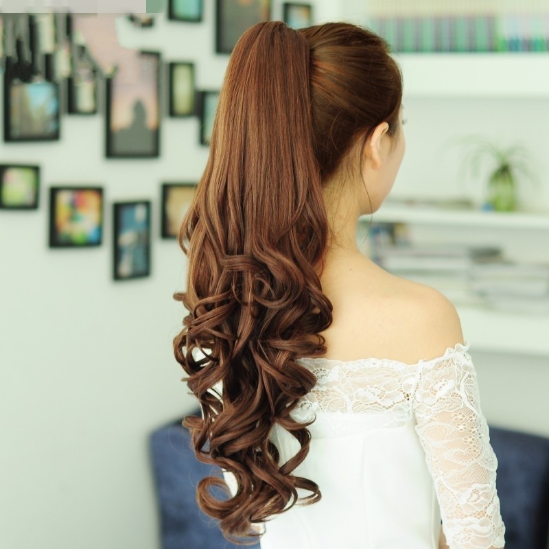 Act The Role Ofing Beauty Long Curly Wig Horse Hair Female Hair