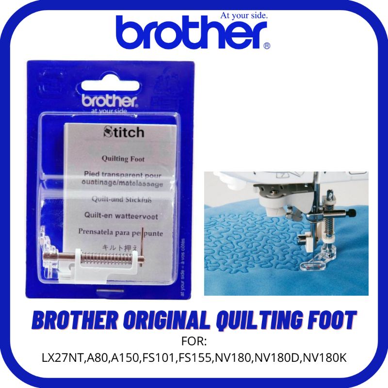 Quilting Foot Brother F005N (ORIGINAL) Shopee Malaysia