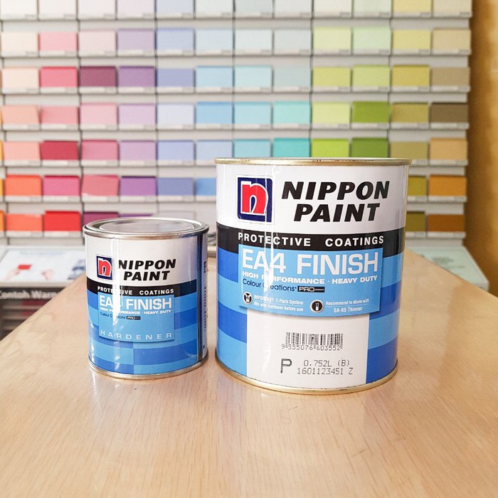 Nippon Paint Floor Paint Protective Coating EA4 Finish 1 Liter