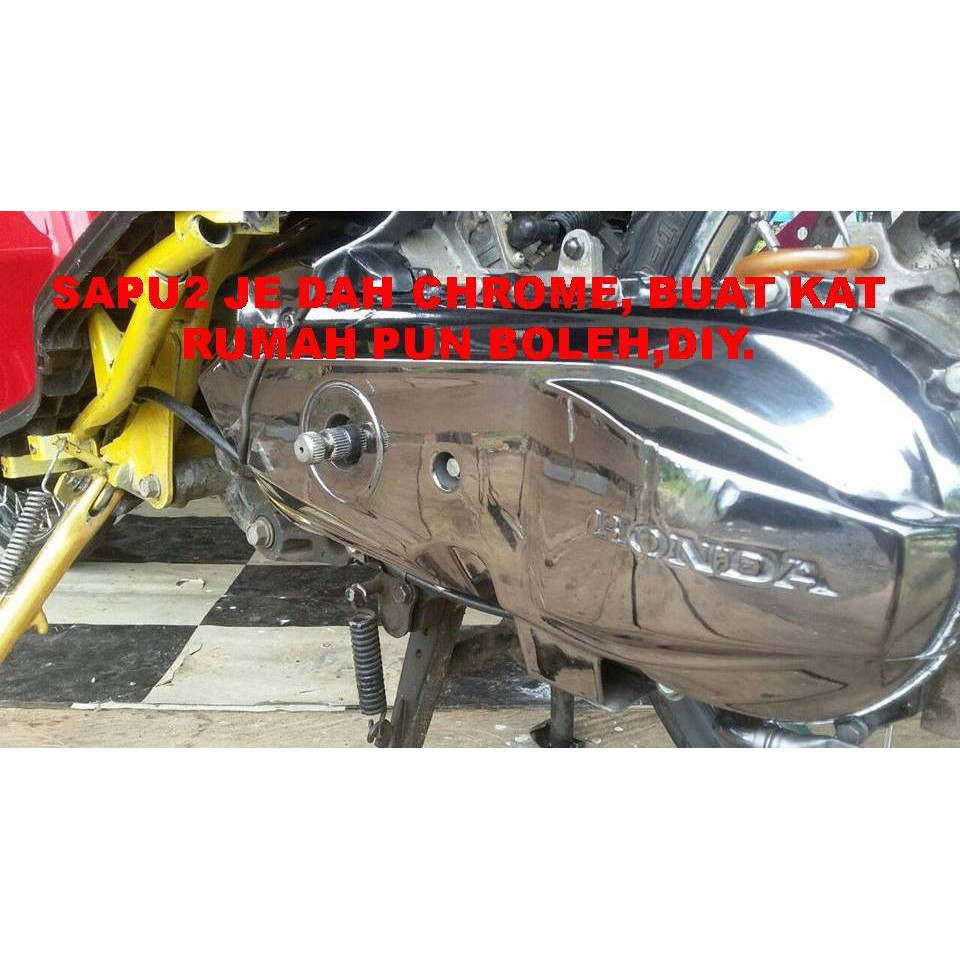 chrome powder murah Paint serbuk cat motosikal motor chrome powder murah Paint serbuk cat motosikal motor