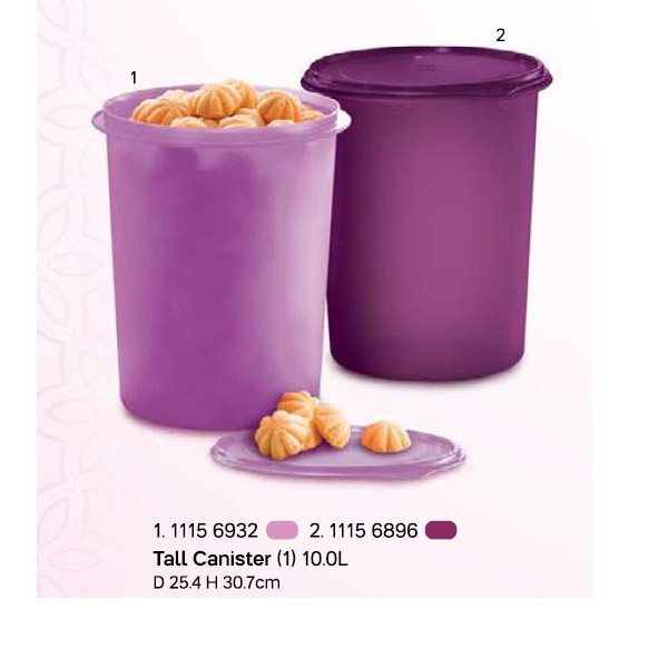 large tupperware canisters