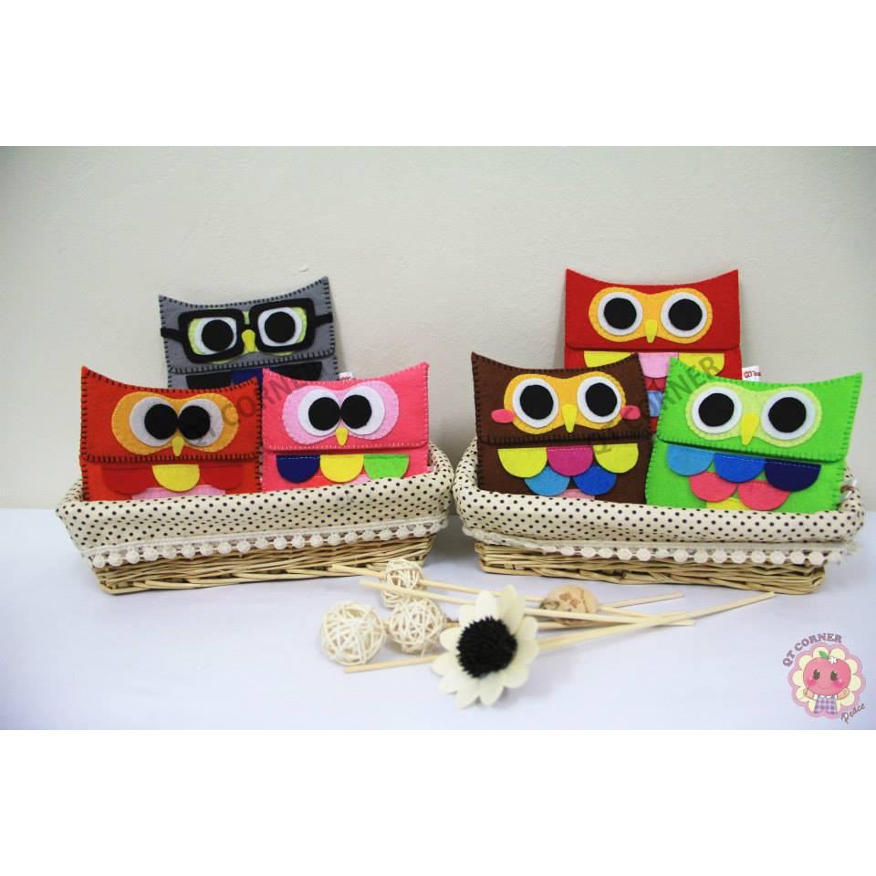 100 Diy Handmade Cute Felt Owl Tissue Pouch Tissue Cover Holder