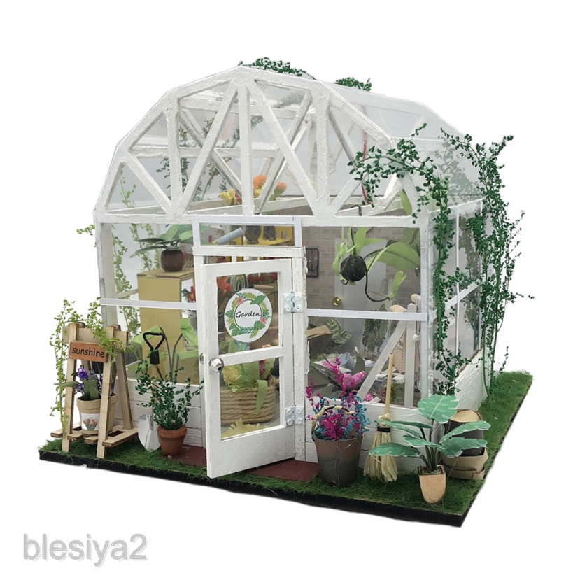 green dollhouse