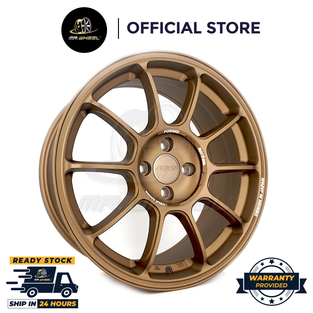 New Sport Rim Rays Ze40 17 Inch 7 5j 8j 4x100 4x114 3 5h112 114 3 Et35 Et38 Et40 Mr Wheel Shopee Malaysia