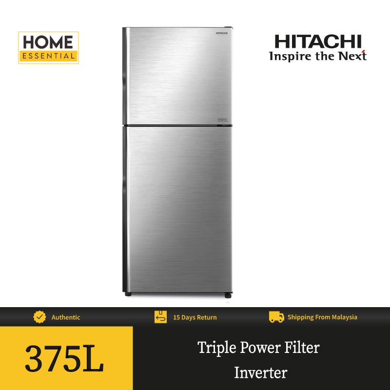 Hitachi 375L Refrigerator New Stylish Line Stylish Series 2 Door R ...