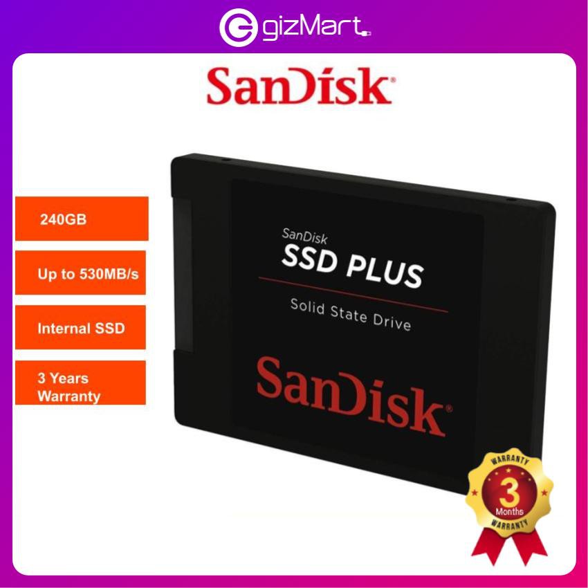 Sandisk ssd plus 240gb прошивка