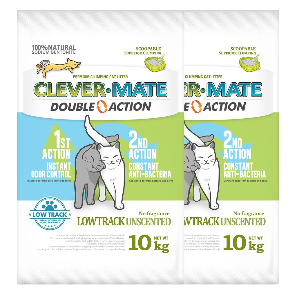 new upgrade clever mate smart litter double deodorant natural flavor 10