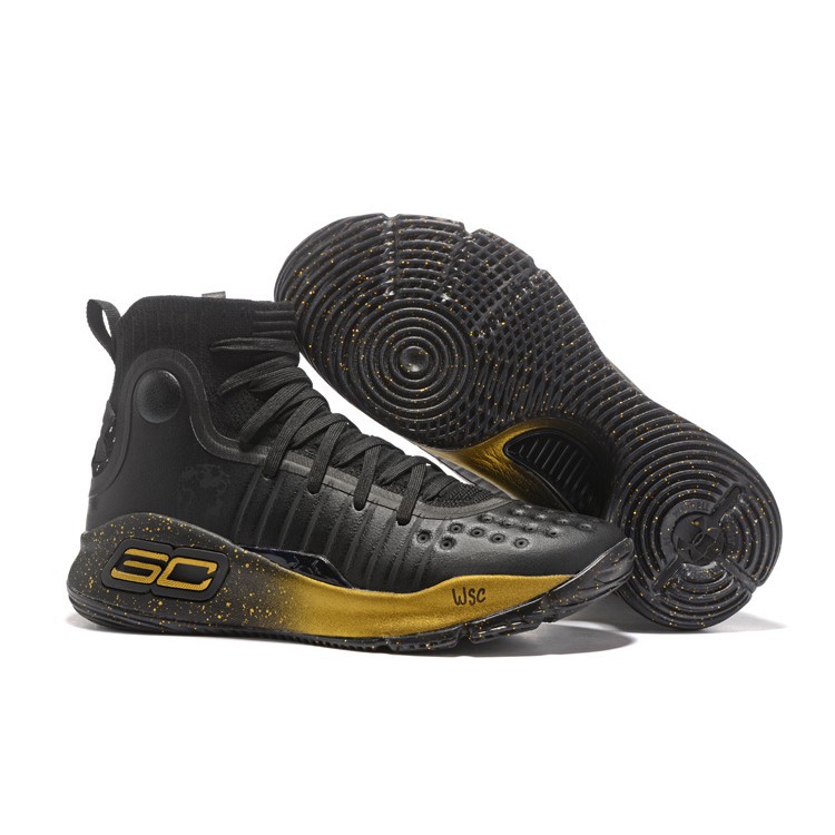 Under Armour Curry 4 Finals Black Gold 