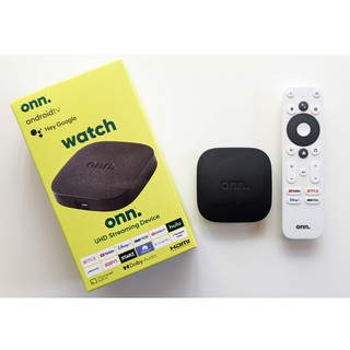 New & Sealed Original onn. Android TV 4K UHD Streaming Device Android ...