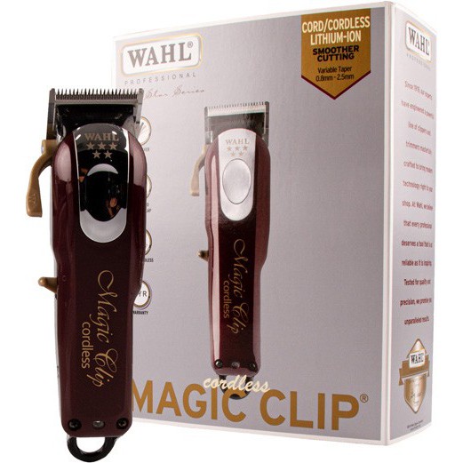 wahl professional 5 star magic clip cordless hair clipper