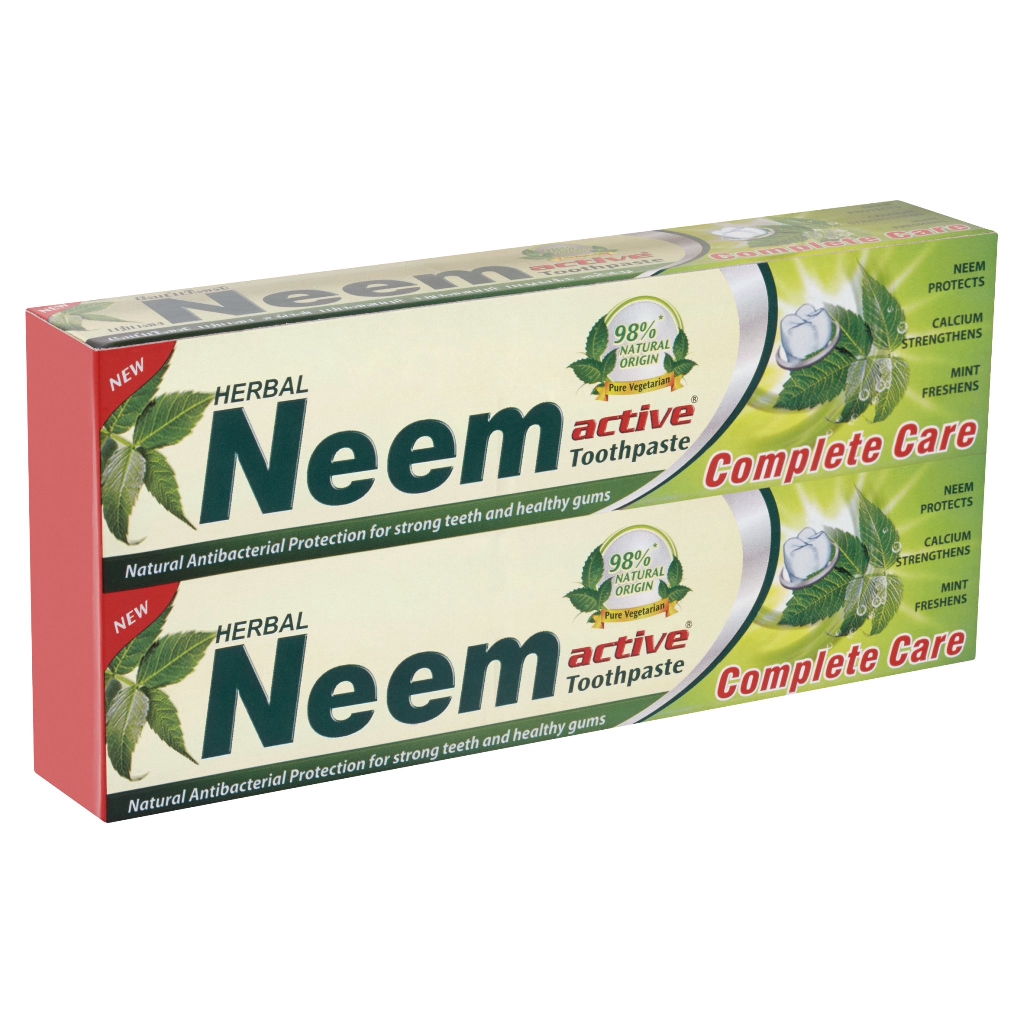 Neem Herbal Active Toothpaste Complete Care 2 x 200g (400g)