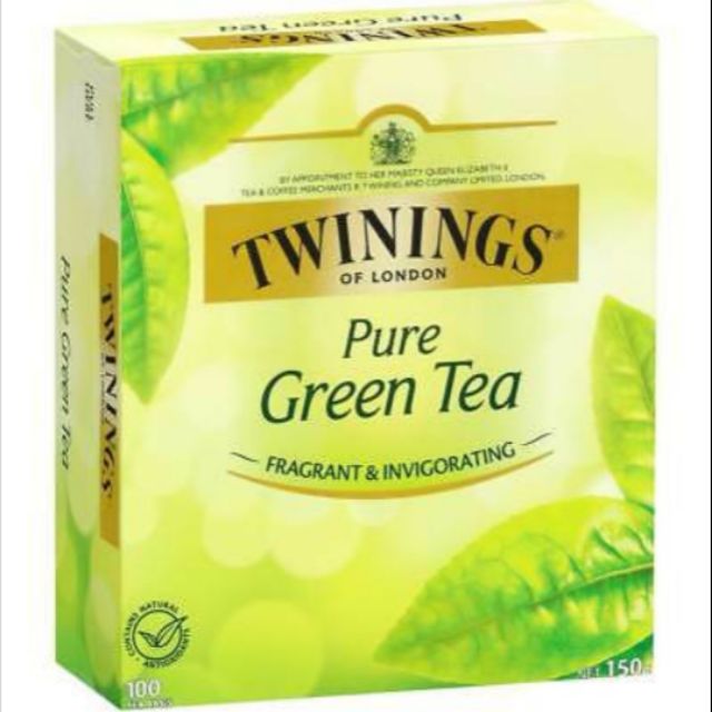 Twinings Pure Green Tea 100 Tea Bags | Shopee Malaysia