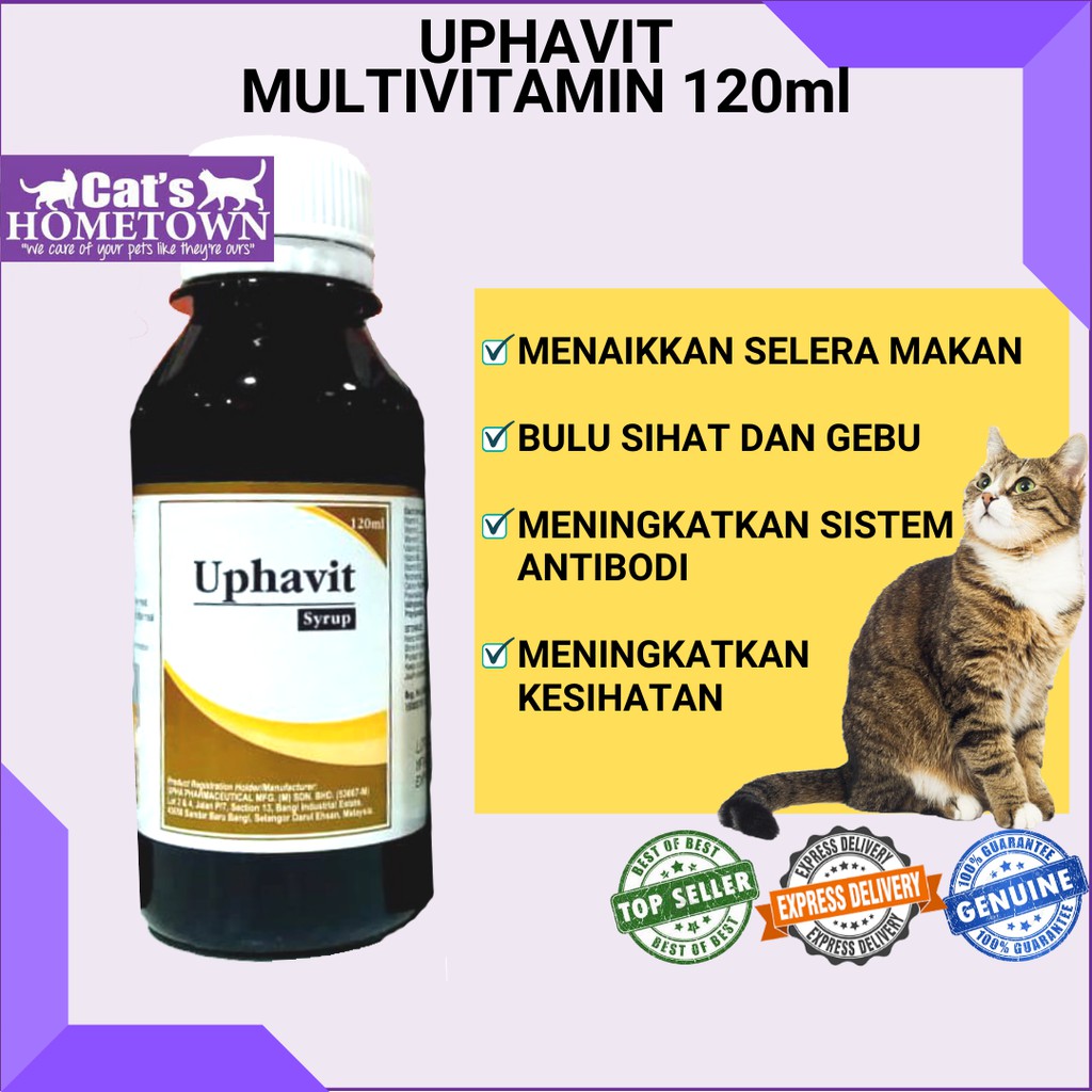 Uphavit Multivitamin Syrup for cats Shopee Malaysia
