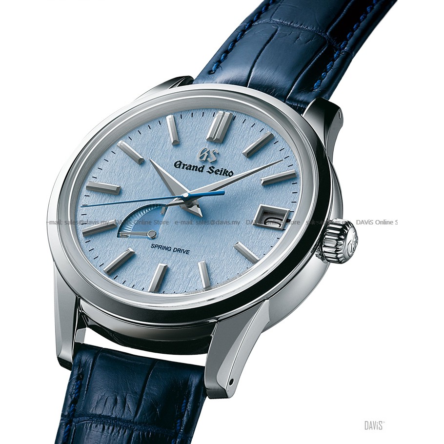 Grand Seiko SBGA407 Men's Watch Elegance Spring Drive Snowflake Leather  Strap Blue *Original | Shopee Malaysia