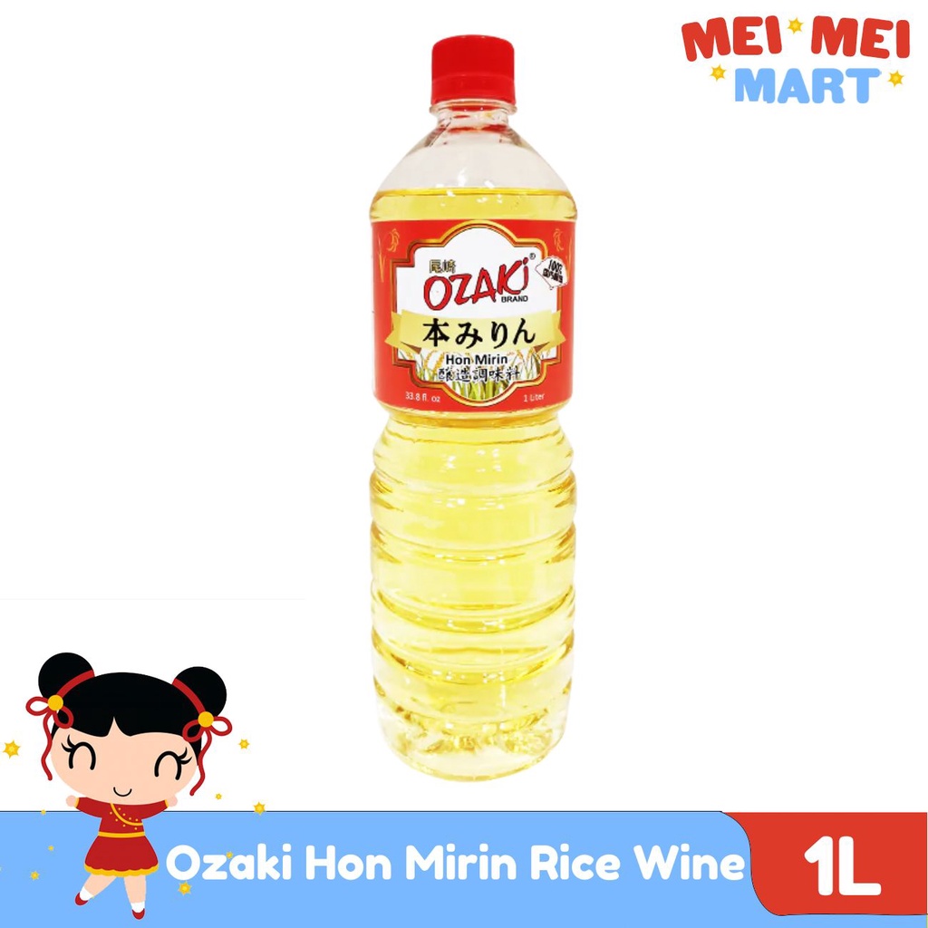 Ozaki Hon Mirin Sweet Rice Wine Cooking Wine 1L