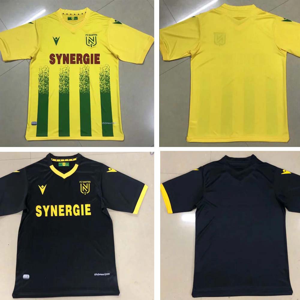 Fc Nantes Maillots De Foot Coulibaly Soccer Jerseys 2020 21 Blas Limbombe A Toure Louza Simon Emond Football Shirt Shopee Malaysia