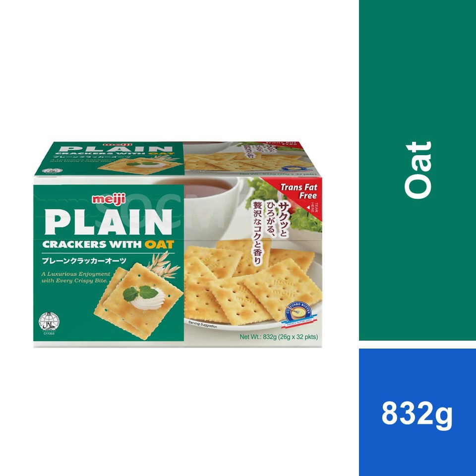 Plain Cracker Plain Cracker With Oat 832g Shopee Malaysia