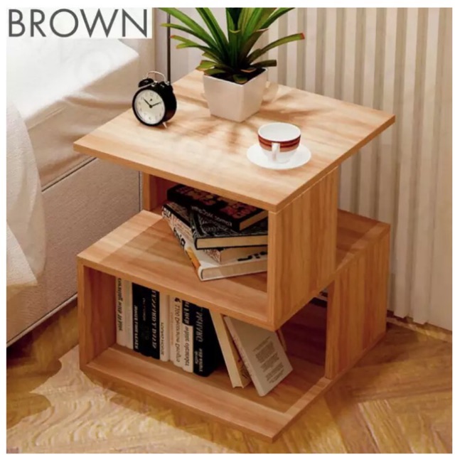 Square Shaped Simple Bedside Table Coffee Table Side Table 