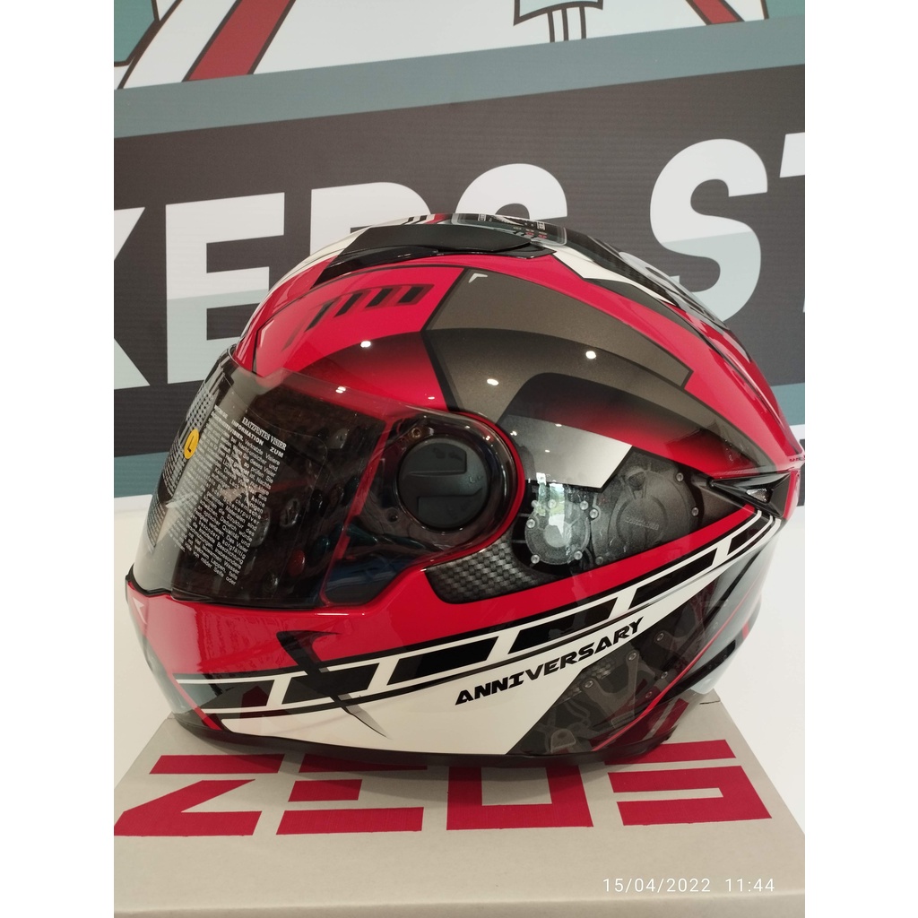 ZEUS GJ-811 YAMAHA ANNIVERSARY RED (FREE SPOILER) | Shopee Malaysia