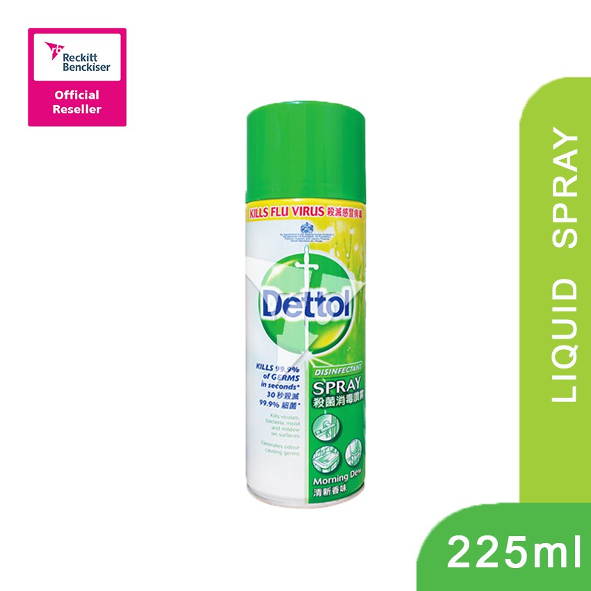 Dettol Disinfectant Spray Morning Dew/Crisp Breeze 225ml Shopee Malaysia