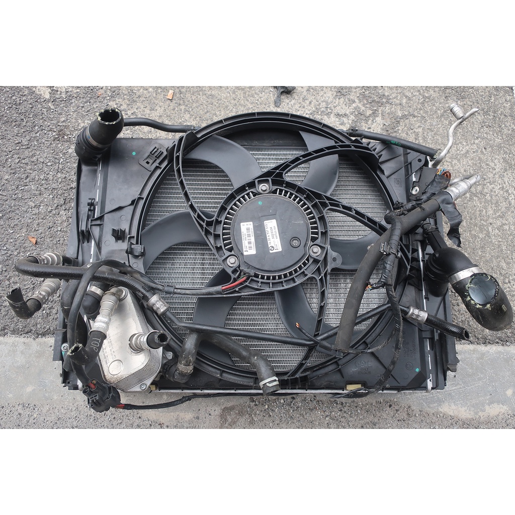 ORIGINAL BMW E90 3 Series Radiator With Fan Motor And Cooling Condenser
