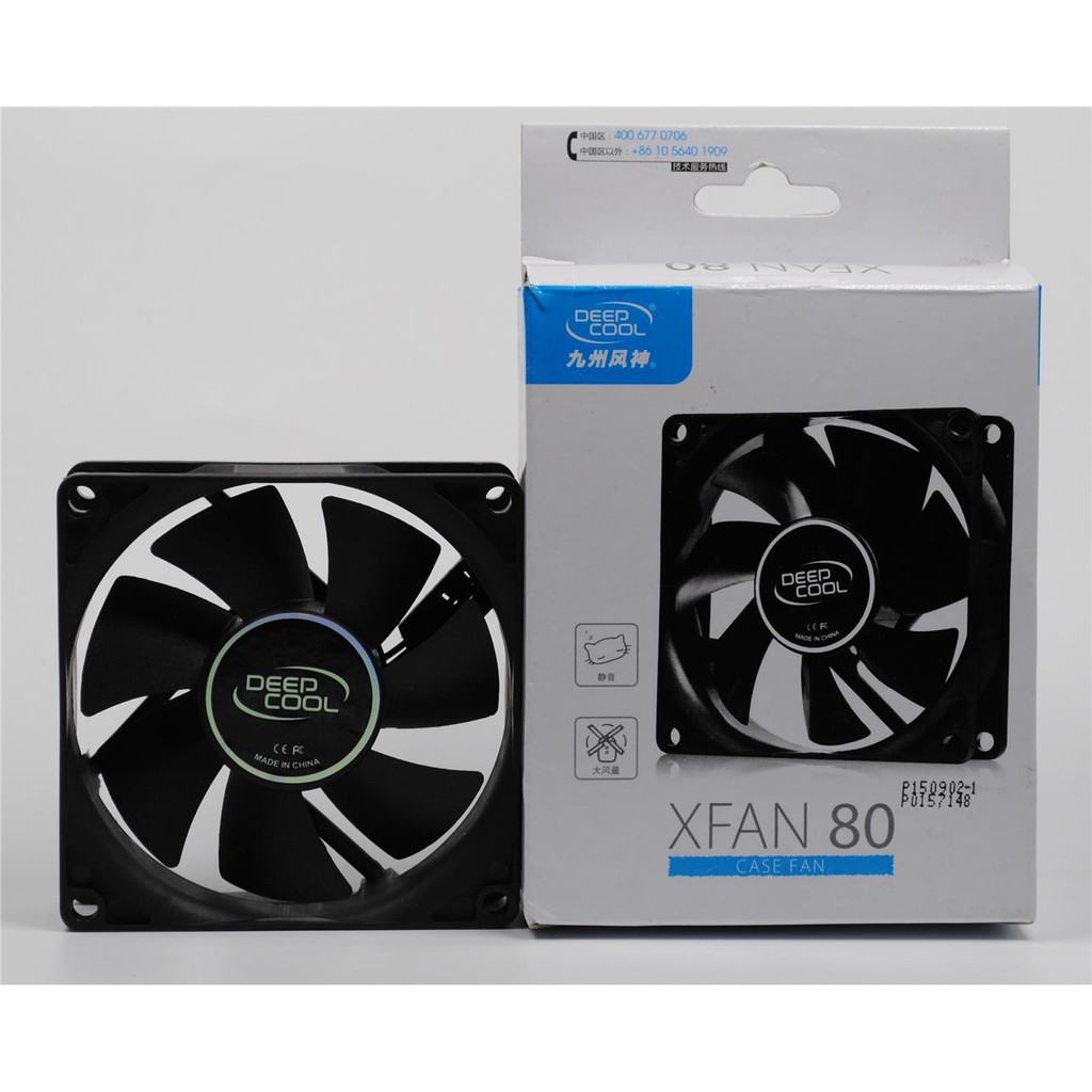 DEEPCOOL XFAN 80 80MM Casing Fan Shopee Malaysia