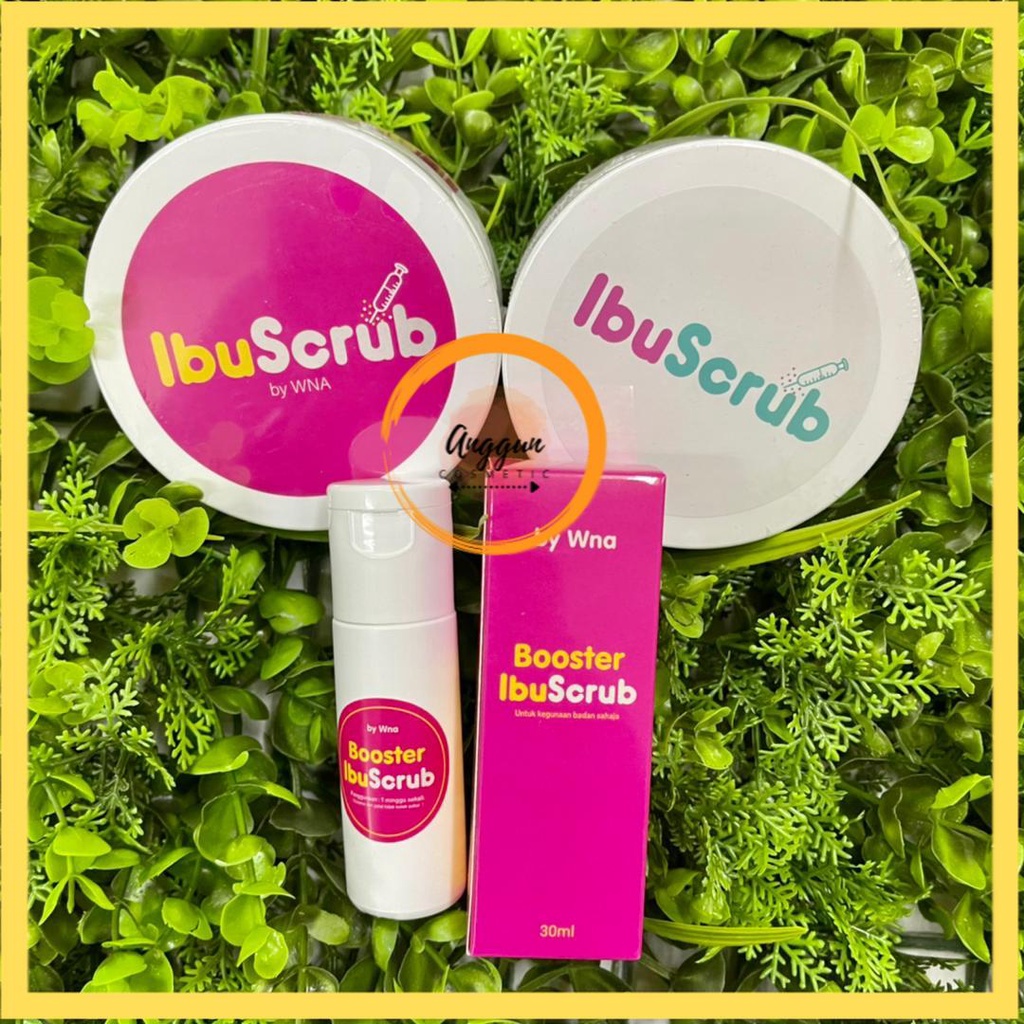 (READY STOCK) IBU SCRUB STRAWBERRY / VANILLA / BOOSTER VIRAL BY WNA