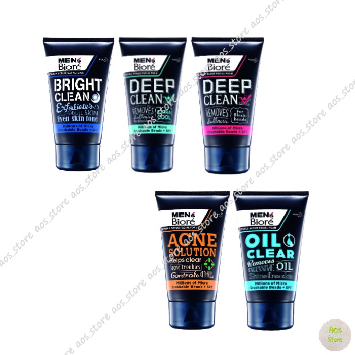 men's biore acne solution