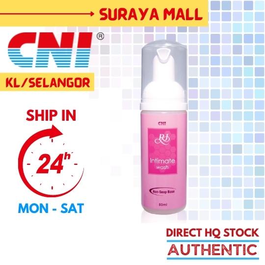 CNI RJ Intimate Wash Soapfree, Mild Formulation for Daily Hygiene