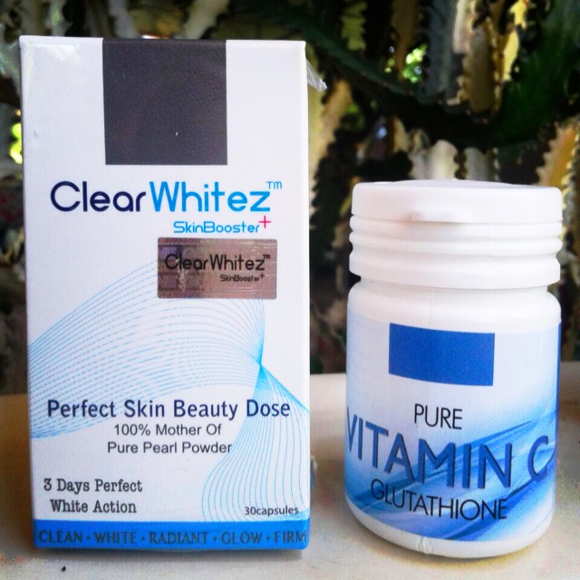 clear white skin booster
