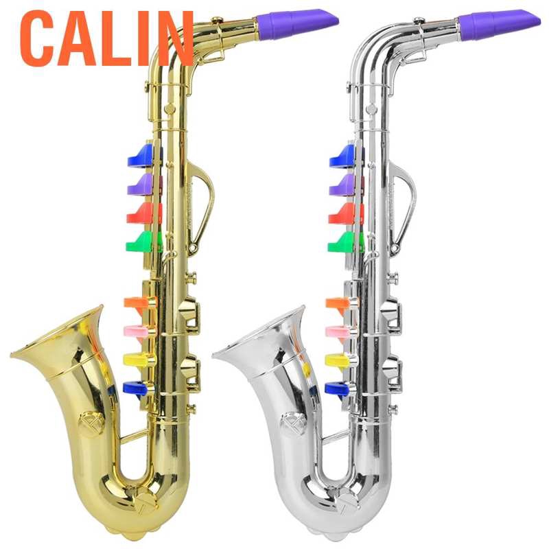 plastic toy saxophone
