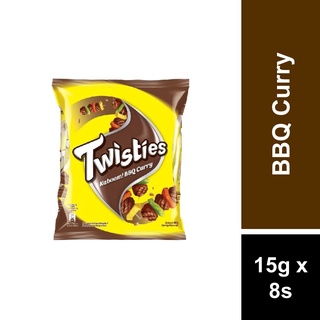 Twisties BBQ Curry Multipack 15g x 8s