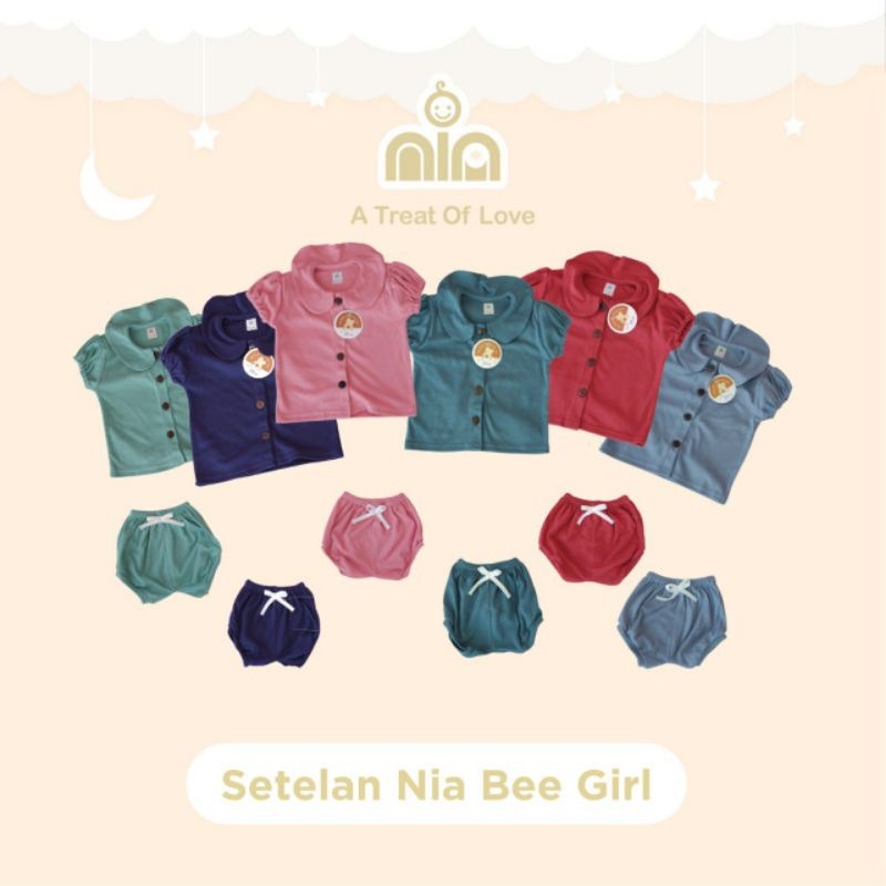 Premium Material Baby Clothes Suit Nia Bee Girl Suit Shopee Malaysia