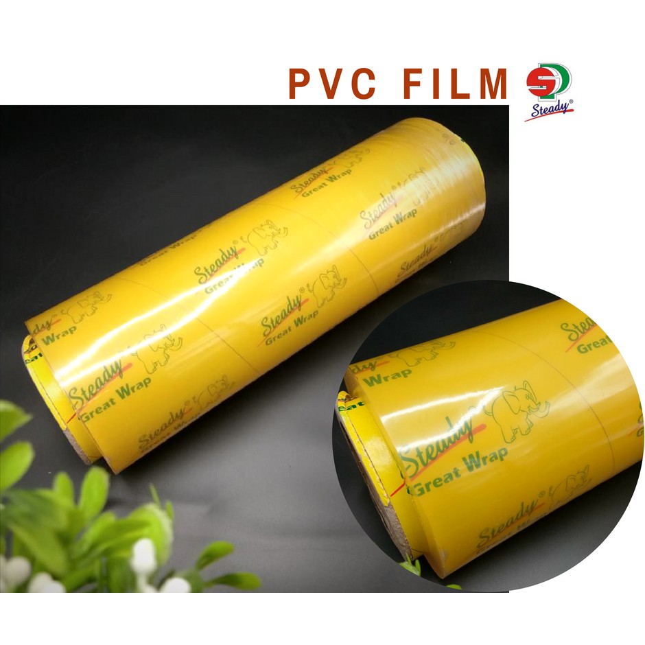 PVC Cling Film Plastic Wrap 8" (20cm X 400m+-) | Shopee Malaysia