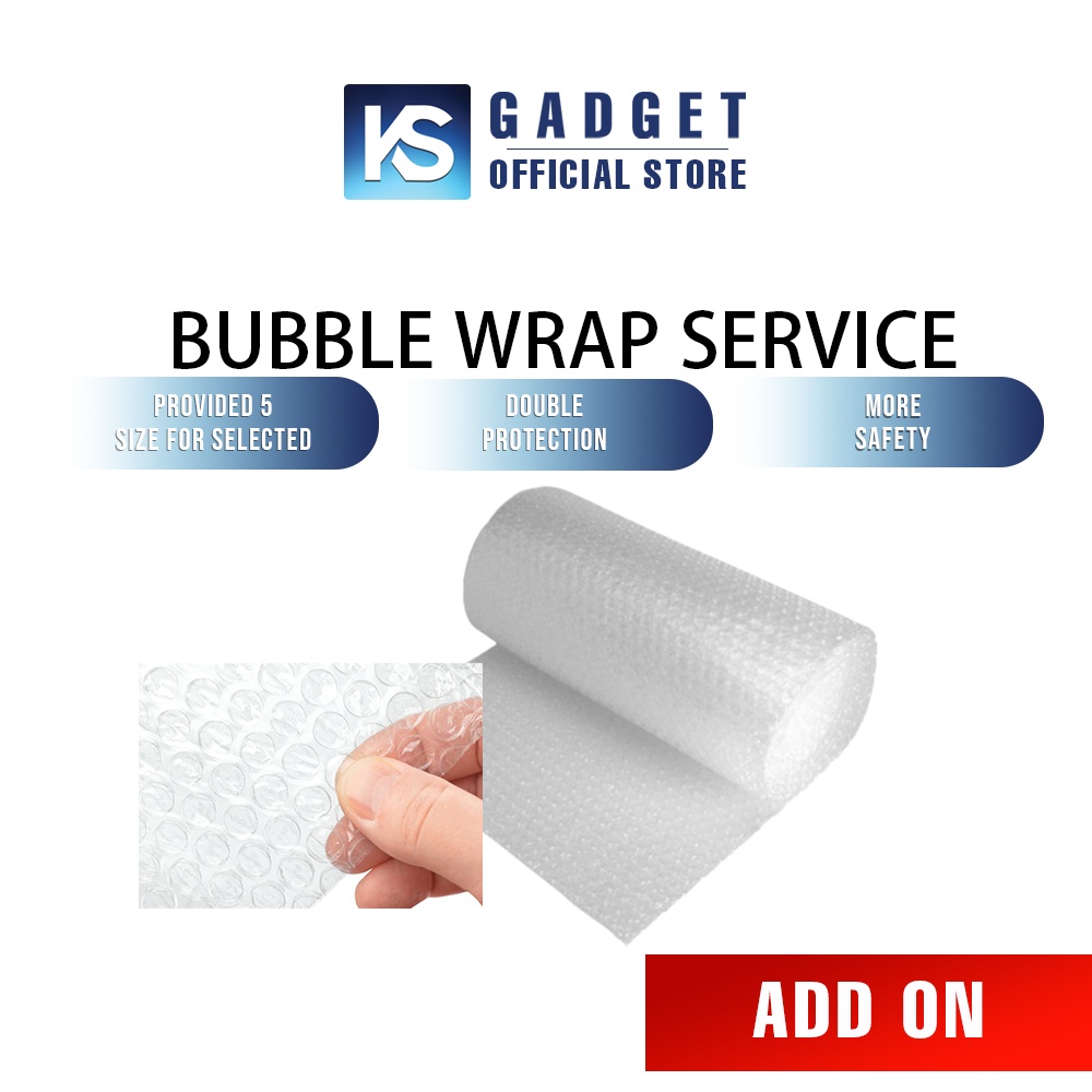 EXTRA ADD ON Bubble Wrap Service Shopee Malaysia