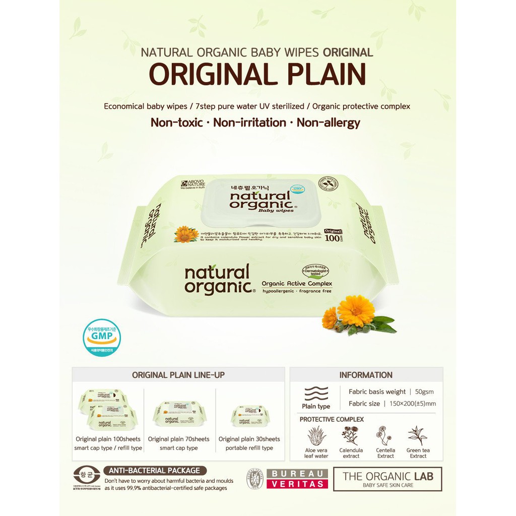 natural organic wipes