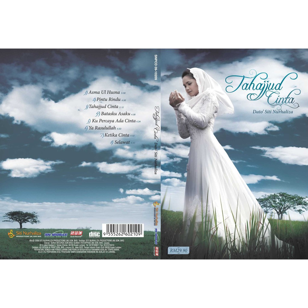 Malay Audio Dato Siti Nurhaliza Tahajjud Cinta Cd